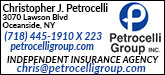Petrocelli Group, Inc. Sponsorship Banner